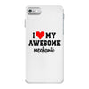 i love my awesome mechanic iPhone 7 Case