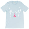 breast with pink ribbon T-Shirt