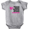U=U Undetectable = Untransmittable Baby Onesie
