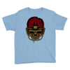 american football skull Youth Tee