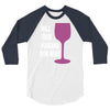 husband for wine 3/4 Sleeve Shirt