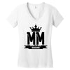KING OF MARKSMAN Women's V-Neck T-Shirt