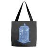 relative dimensions Tote Bags