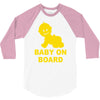 baby on board ! 3/4 Sleeve Shirt