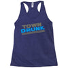 town drunk Racerback Tank