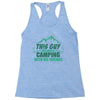This Guy Loves Camping With His Friends Racerback Tank