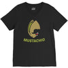 mustachio V-Neck Tee