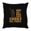 kill people funny Throw Pillow