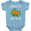 pumpkin kisses Baby Bodysuit