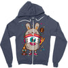 weird dj Zipper Hoodie