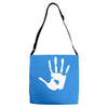 handprint sticker vinyl decal Adjustable Strap Totes