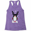 christmas penguin Racerback Tank