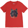 polygon wolf V-Neck Tee