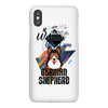 who loves german shepherd iPhoneX