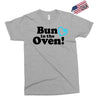 Bun in the Oven with Heart Baby Boy Exclusive T-shirt