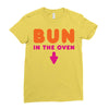 Bun in the Oven Ladies Fitted T-Shirt