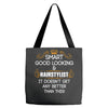 Smart Good Looking Hairstylist Doesnt Get Better Than Tote Bags