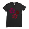 flowers Ladies Fitted T-Shirt