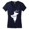 christmas is coming Women's V-Neck T-Shirt