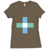 plus minus Ladies Fitted T-Shirt