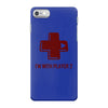 i'm with player 2 video game gamer computer geek nerd funny tee shirt iPhone 7 Case