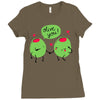 olive you Ladies Fitted T-Shirt