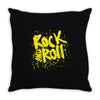 rock music r3 Throw Pillow