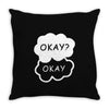 okay okay Throw Pillow