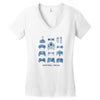 control freak Women's V-Neck T-Shirt