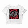 save ferrıs Crop Top