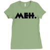 meh Ladies Fitted T-Shirt