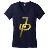 jake paul gold Women's V-Neck T-Shirt