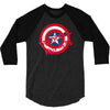 deadpool was here (captain america) 3/4 Sleeve Shirt