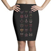 neon rangers Pencil Skirts
