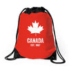 Canada Established 1867 Drawstring Bags