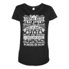 our camping rules Maternity Scoop Neck T-shirt