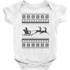 ugly santa claus Baby Bodysuit