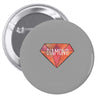 Diamond Pin-back button