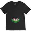 Two Peas In a Pod Twin Babies V-Neck Tee