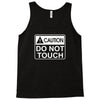 do not touch the belly maternity Tank Top