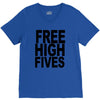 free high fives t shirt x large funny humor geek awesome highfive cool V-Neck Tee