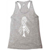 fallen soldier ribbon never forget military Racerback Tank