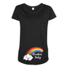 Rainbow Baby Maternity Scoop Neck T-shirt
