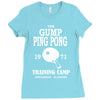 forrest gump   ping pong camp   cult film Ladies Fitted T-Shirt