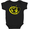 arkham orgins joker bat Baby Bodysuit