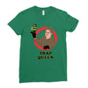 trap queen Ladies Fitted T-Shirt