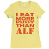 i eat more pussy than alf Ladies Fitted T-Shirt