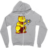 no pain no gain Zipper Hoodie
