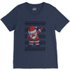 ugly santa dabbing V-Neck Tee