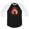 blood moon 3/4 Sleeve Shirt